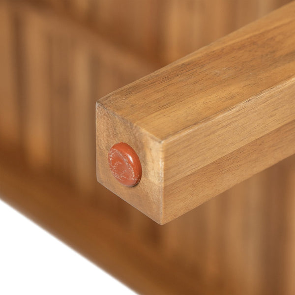 English Elm Christopher Knight Home® - 69" Acacia Wood Outdoor Dining Table with Slatted Top for Easy Drainage, Durable 300 lb Capacity, Stylish Patio Entertaining Natural N779P234500N