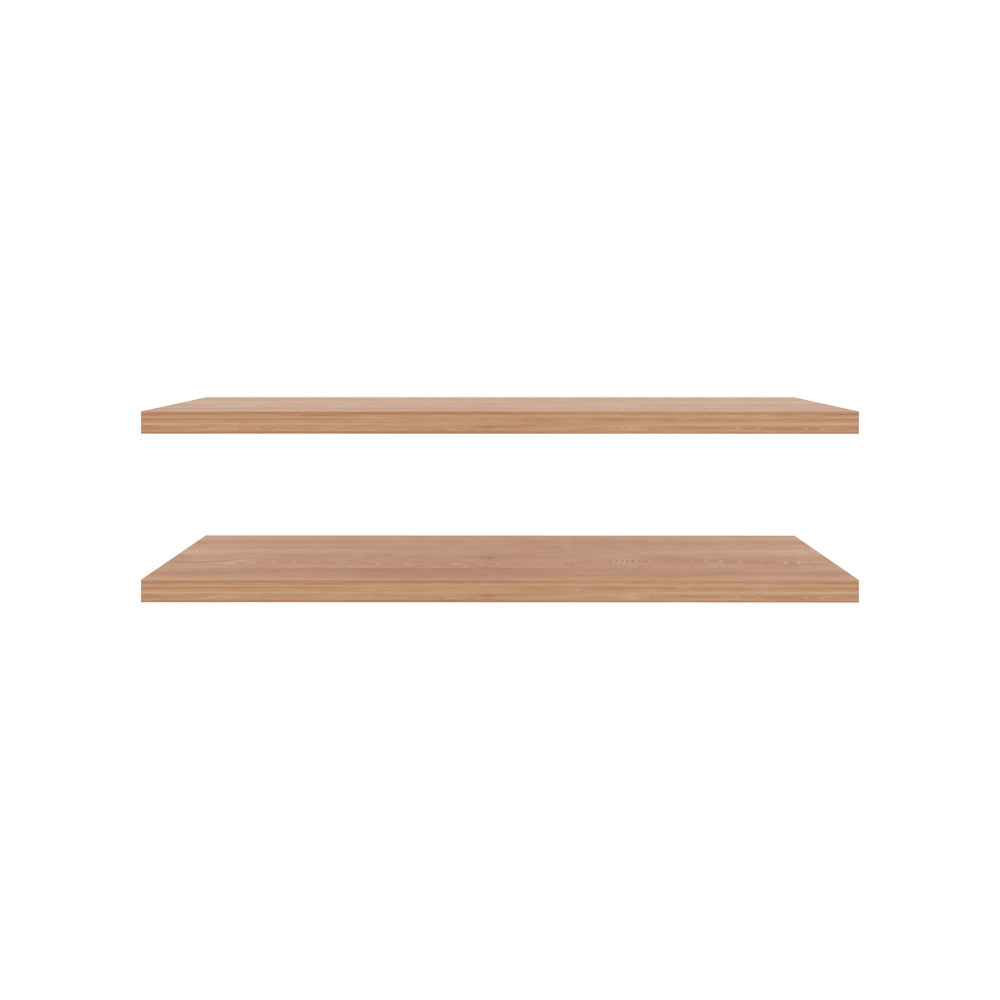 English Elm Floating Shelf Lyle Pine Beige Set of Two – Space-Saving Engineered Wood Shelves for Stylish Display and Durability B092P238728