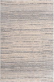 Unique Loom Oasis Calm Machine Made Abstract Rug Cream, Ivory/Gray 6' 0" x 9' 0"