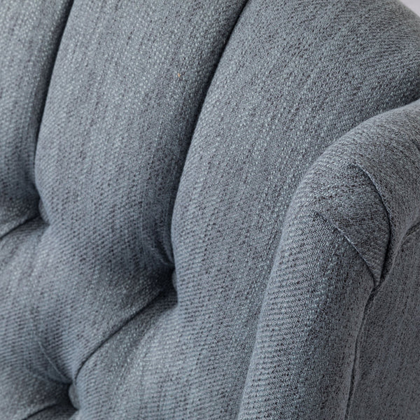 English Elm Christopher Knight Home® - Classic Linen Recliner Chair with 360° Swivel and Manual Recline, Durable Frame, Cozy Upholstery Charcoal 66842.00CHAR