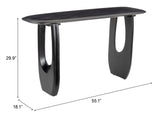 Arasan Console Table Black 110226 Zuo Modern