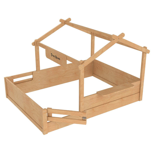 English Elm Twin Low Loft Bed Solid Pine Frame with Built-in Led Lighting and Storage Shelves Natural W1580P396333