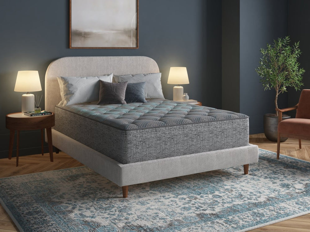 English Elm Restonic Hybrid Twin Xl Mattress with Pocketed Coils and Coolflow Foam Medium Feel B123P299665
