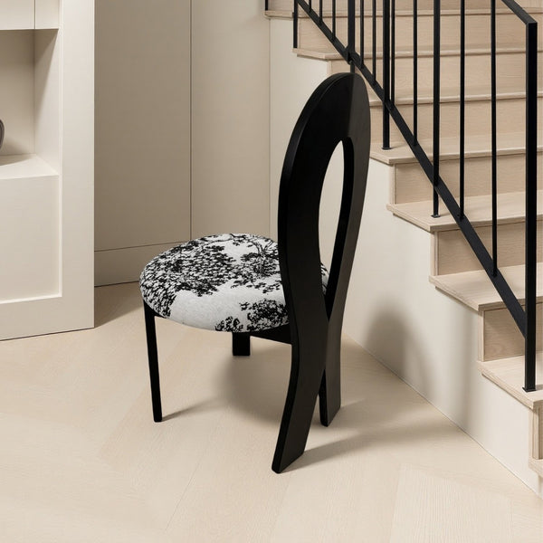 English Elm Dining Chairs Set Of 2 – Elegant Walnut Wood With Linen Cushions & Crisscross Backrest For Comfort W2700P338557