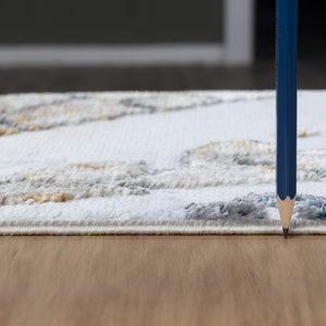 English Elm Nova Elegant 2 Ft. 7 In. X 7 Ft. Low-Profile Area Rug - Soft, Durable, Stain-Resistant Comfort For Homes B186P181160