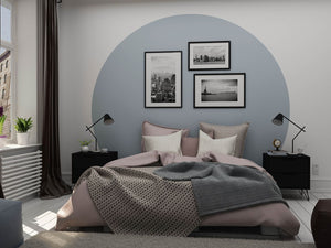 Manhattan Comfort Rockefeller Mid-Century Modern 2- Piece Nightstand Black 2-102GMC2