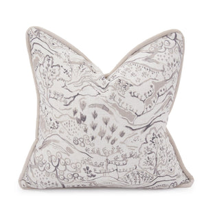 Howard Elliott 20 X 20 Pillow - Luxurious Soft Knobby Weave In Earthy Tones For Contemporary Living Spaces Brown 95% Polyester,5% Linen 2-1136f-howard-elliott