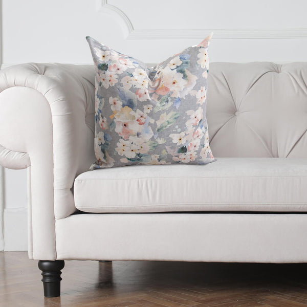 Howard Elliott 20 X 20 Pillow - Luxurious Soft Knobby Weave In Earthy Tones For Contemporary Living Spaces Green 90% Polyester 10% Linen 2-1247f-howard-elliott