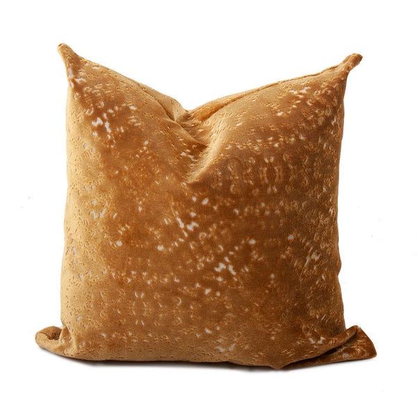 Howard Elliott 20 X 20 Pillow - Luxurious Soft Knobby Weave In Earthy Tones For Contemporary Living Spaces Gold 58% Rayon,42% Polyester 2-1248f-howard-elliott