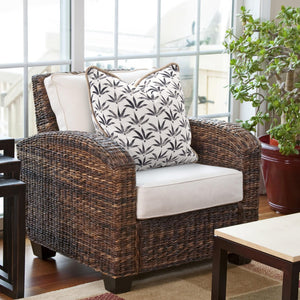 Howard Elliott 20 X 20 Pillow - Luxurious Soft Knobby Weave In Earthy Tones For Contemporary Living Spaces Gray 95% Polyester,5% Linen 2-1255f-howard-elliott