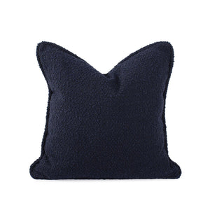 Howard Elliott 20 X 20 Pillow - Luxurious Soft Knobby Weave In Earthy Tones For Contemporary Living Spaces Blue 100% Polyester 2-1263f-howard-elliott