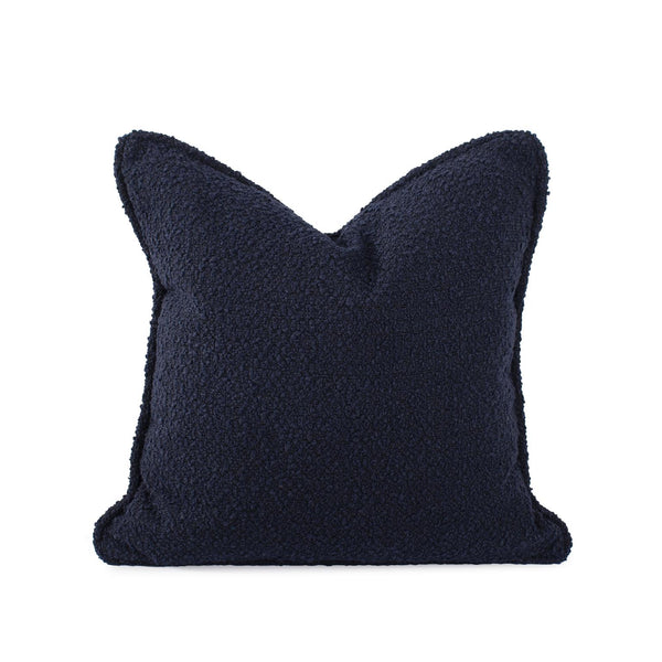 Howard Elliott 20 X 20 Pillow - Luxurious Soft Knobby Weave In Earthy Tones For Contemporary Living Spaces Blue 100% Polyester 2-1263f-howard-elliott