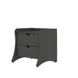 Coney Nightstand - Set of 2 in Grey 2-181GMC9 Manhattan Comfort