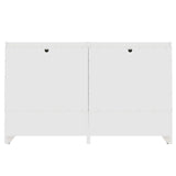 Coney Dresser  Set of 2 in White 2-182GMC1 Manhattan Comfort