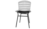 Manhattan Comfort Madeline Modern Chair, Set of 2 Black 2-197AMC3