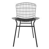 Manhattan Comfort Madeline Modern Chair, Set of 2 Black 2-197AMC3