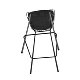 Manhattan Comfort Madeline Modern Barstool, Set of 2 Black 2-198AMC3