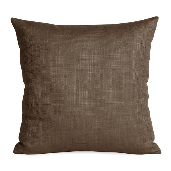 Howard Elliott 20 X 20 Pillow - Luxurious Soft Knobby Weave In Earthy Tones For Contemporary Living Spaces Brown 100% Polyester 2-202f-howard-elliott