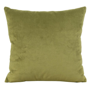 Howard Elliott 20 X 20 Pillow - Luxurious Soft Knobby Weave In Earthy Tones For Contemporary Living Spaces Green 100% Polyester 2-221f-howard-elliott