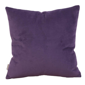Howard Elliott 20 X 20 Pillow - Luxurious Soft Knobby Weave In Earthy Tones For Contemporary Living Spaces Purple 100% Polyester 2-223-howard-elliott