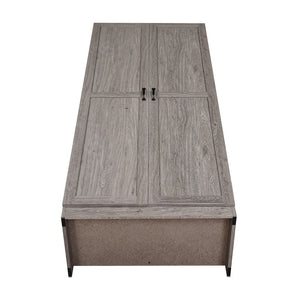 Manhattan Comfort 2-piece Modern Cornelia Storage Closet With 11 Adjustable Shelves For Effortless Organization And Style Weathered Grey Mdf 2-23bc-gy