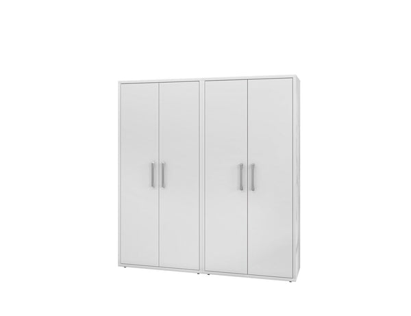 Manhattan Comfort Eiffel Modern Garage Cabinets - Set of 2 White 2-250BMC6