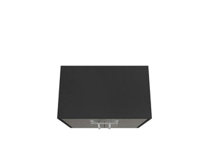 Manhattan Comfort Eiffel Modern Mobile Garage Cabinets - Set of 2 Matte Black and Grey 2-252BMC85