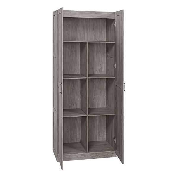Manhattan Comfort Hopkins Modern Wardrobe Grey 2-2GLF-GY
