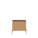 Manhattan Comfort Jasper Modern Nightstands - Set of 2 Grey 2-51352