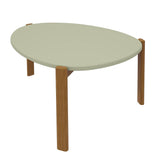 Gales End Table and Coffee Table in Pistachio Green 2-82735-GR Manhattan Comfort