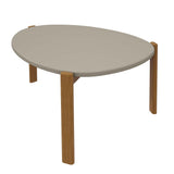 Gales End Table and Coffee Table in Greige 2-82735-OW Manhattan Comfort