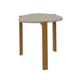 Gales End Table and Coffee Table in Greige 2-82735-OW Manhattan Comfort