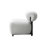 Bartow Accent Chair in Ivory and Black - Set of 2 2-AC017-IB Manhattan Comfort