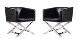 Hollywood Contemporary Accent Chair (Set of 2)