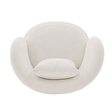 Manhattan Comfort Siri Modern Accent Chair - Set of 2 Cream 2-AC057-CR