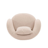 Manhattan Comfort Siri Modern Accent Chair - Set of 2 Wheat 2-AC057-WT