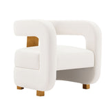Manhattan Comfort Amirah Modern Accent Chair - Set of 2 White 2-AC060-WH