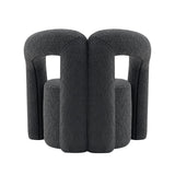 Manhattan Comfort Darian Modern Accent Chair - Set of 2 Black 2-AC061-BK