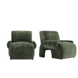 Verandah Accent Chairs in Olive Green - Set of 2 2-AC069-OG Manhattan Comfort