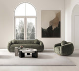 Tribeca Sofa and Accent Chair in Olive Green - Set of 2 2-ACSF16-OG Manhattan Comfort