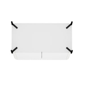 Manhattan Comfort 2-piece Abbey Accent Cabinet & Bookcase Set - Elegant Storage With Adjustable Shelves For Any Space White Mdp 2-afbc042-wh