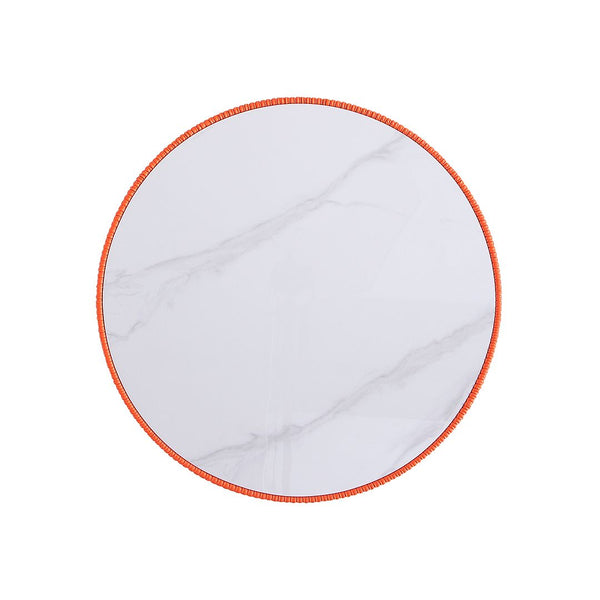 Anderson Coffee Table and End Table 2.0 in Orange - Set of 2 2-AT01-OR Manhattan Comfort