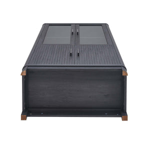 Jodie Bookcase in Charcoal Grey - Set of 2 2-BC001-GY Manhattan Comfort