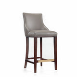 Shubert Barstool in Dark Taupe - Set of 2 2-BS019-DT Manhattan Comfort