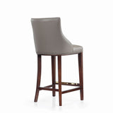 Shubert Barstool in Dark Taupe - Set of 2 2-BS019-DT Manhattan Comfort