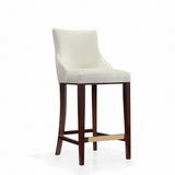 Shubert Barstool in Ivory - Set of 2 2-BS019-IV Manhattan Comfort