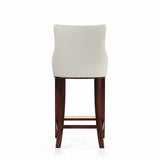 Shubert Barstool in Ivory - Set of 2 2-BS019-IV Manhattan Comfort