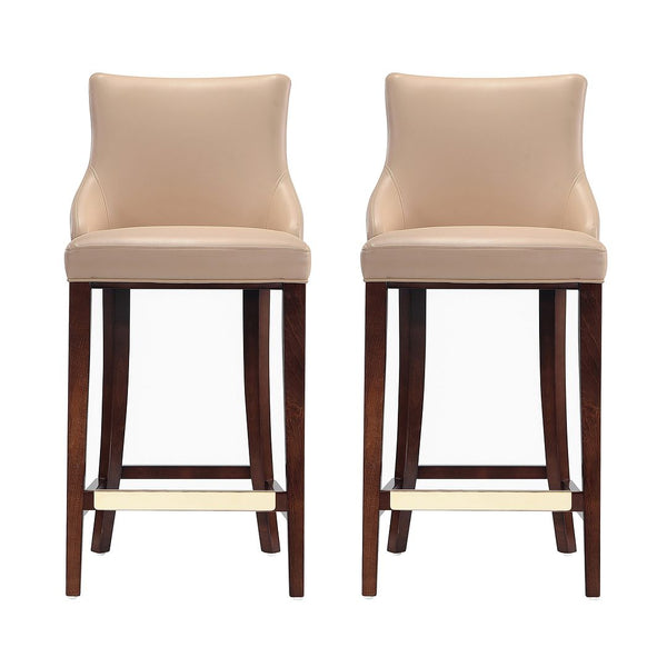 Shubert Barstool in Tan - Set of 2 2-BS019-TN Manhattan Comfort