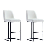 Serena Barstool in White - Set of 2 2-BS020-WH Manhattan Comfort