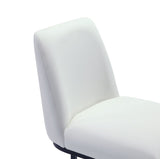 Serena Barstool in White - Set of 2 2-BS020-WH Manhattan Comfort